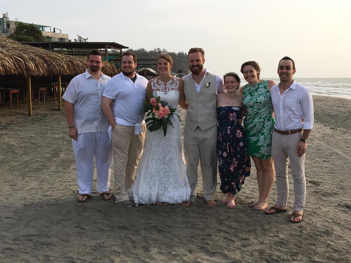 On March 9, 2018, Jake Verdoorn ’11 married Charissa Pederson in Cartagena, Colombia