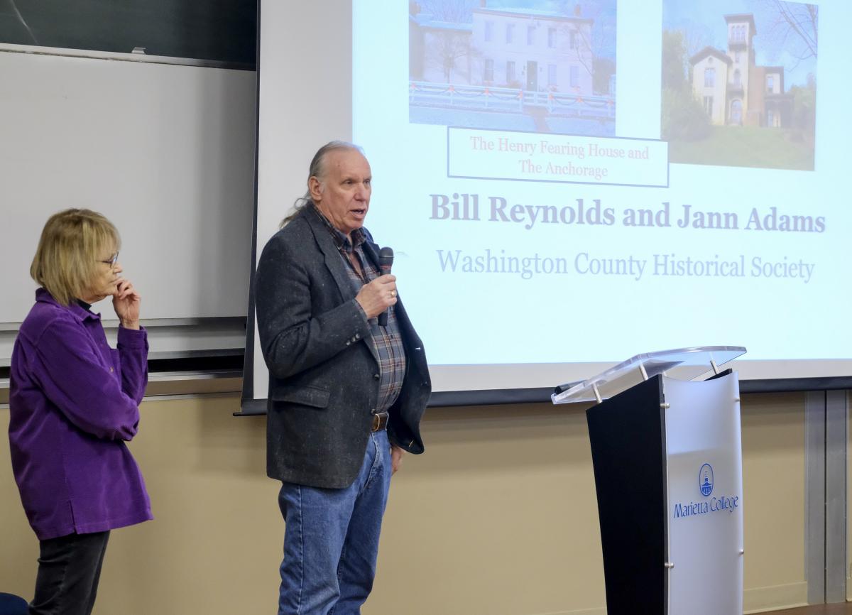 William Reynolds Speaks in January at the Marietta College PioPitch event