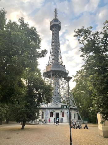 Petrin Tower in Prague