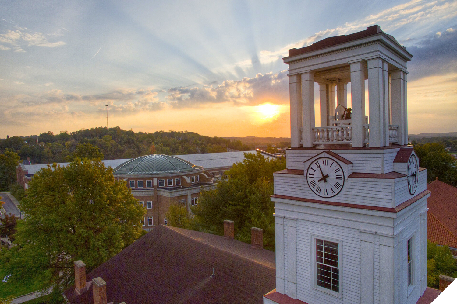 Erwin Hall at Sunrise