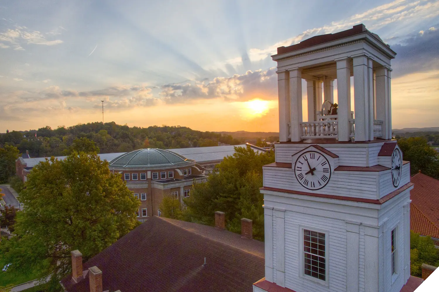 Erwin Hall at Sunrise