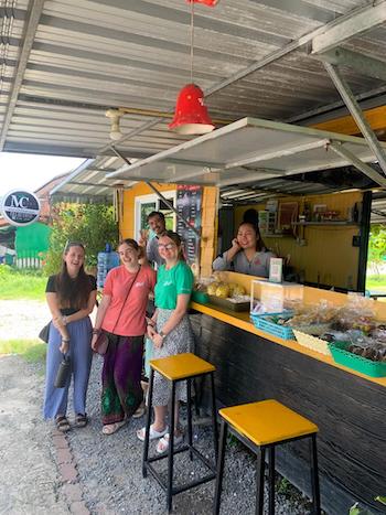 Marietta College student Jenna Levans ’26 poses for a photo during her education abroad experience in Phang Nga, Thailand