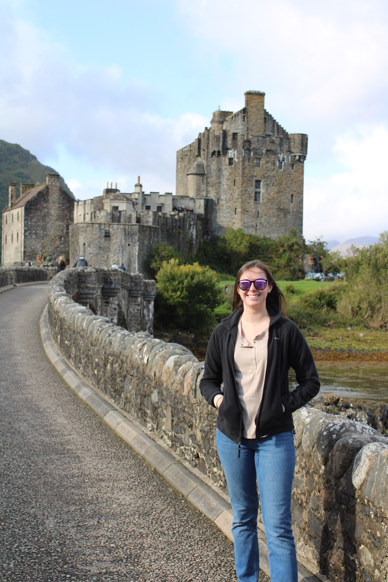 Abby Shartle in Scotland