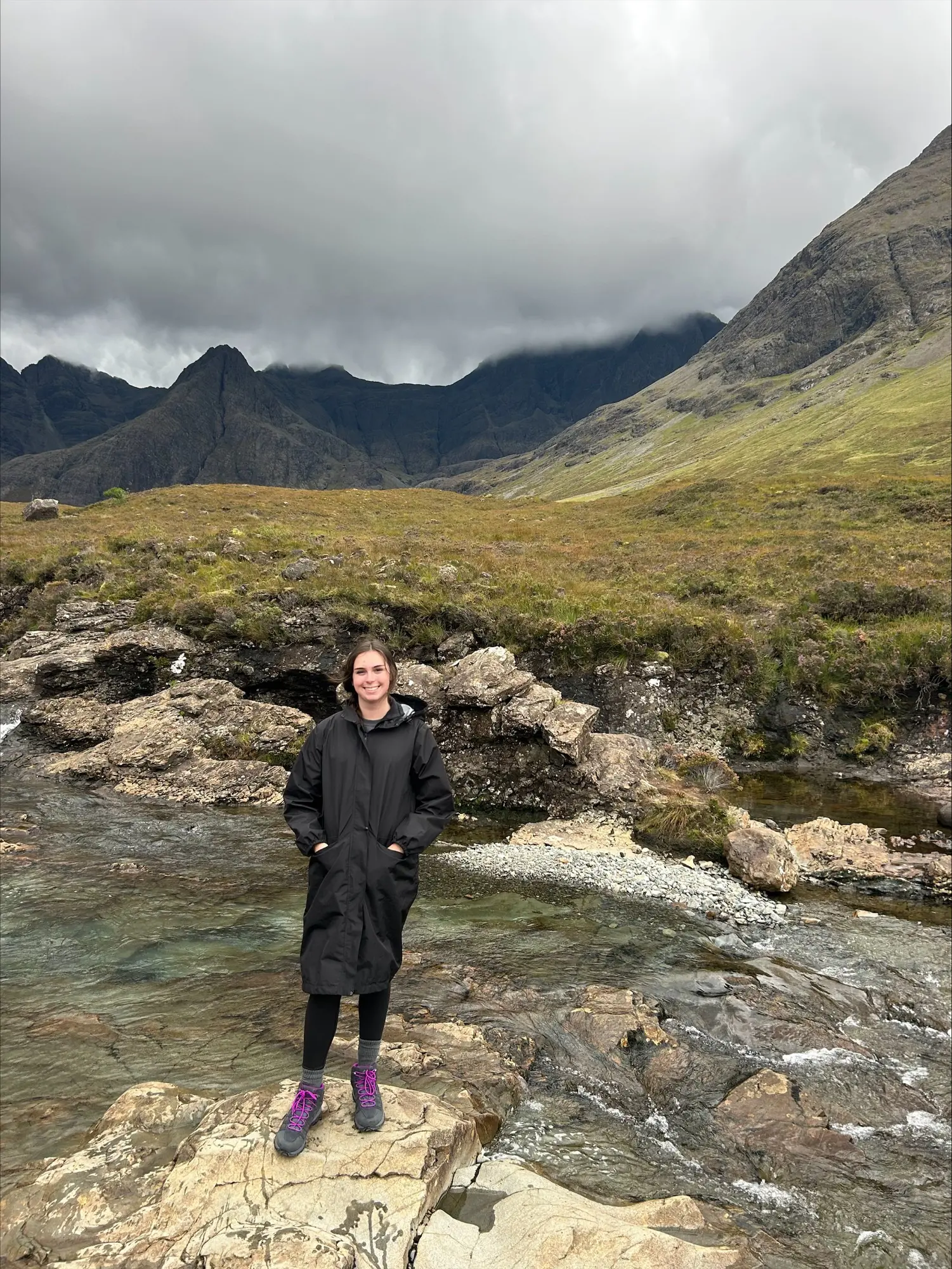 Abby Shartle in Scotland