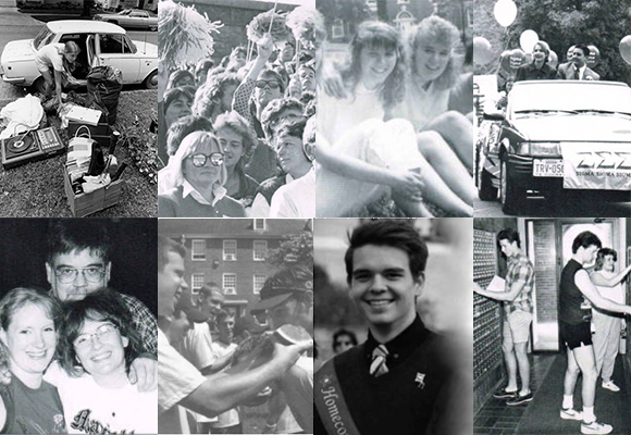 Marietta Homecoming Collage from eras