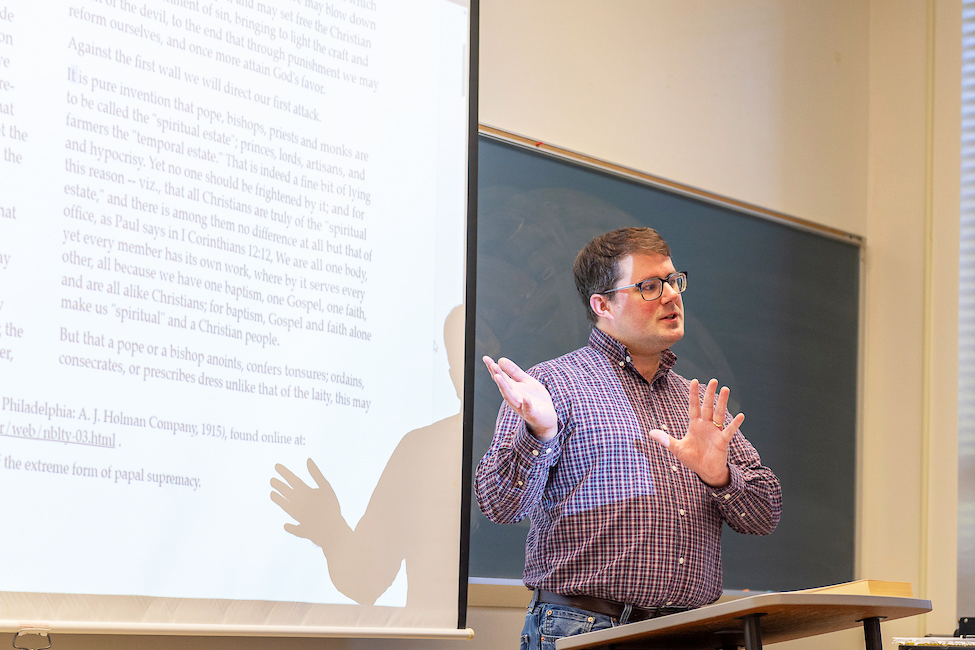 Political Science lecture