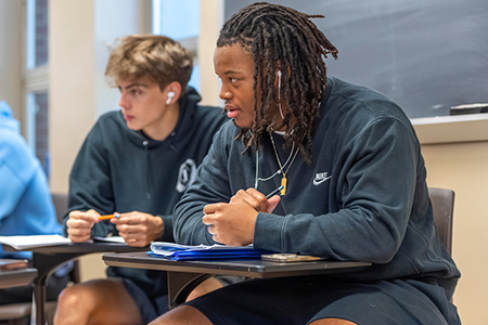 Class in Thomas Hall