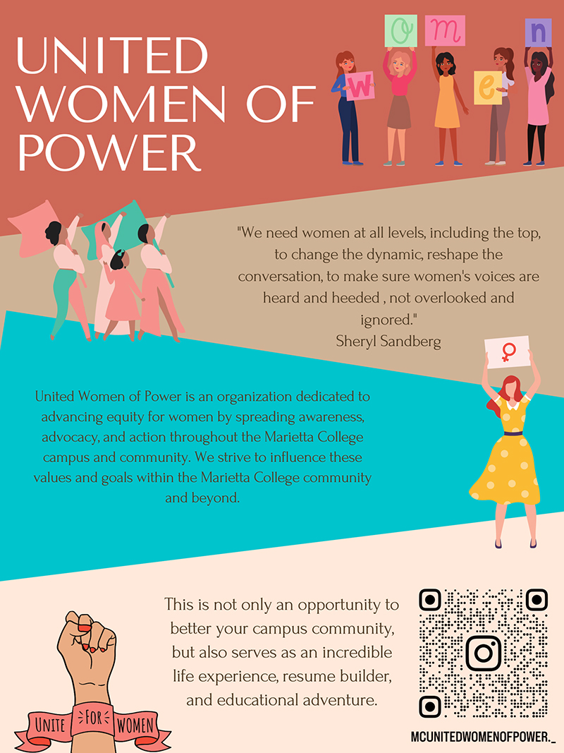 Promotional poster for United Women of Power