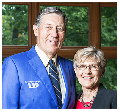 Joe and Linda Chlapaty are lead donors on field improvement project