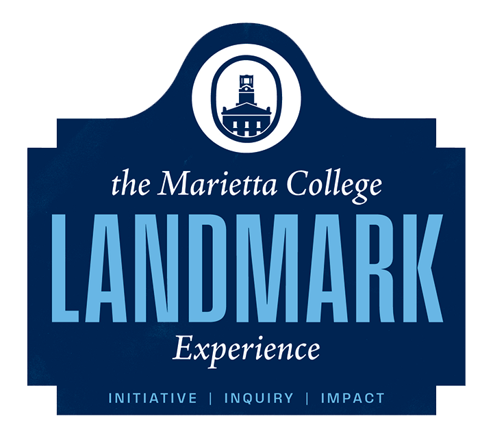 Landmark Experience logo repreenting the signature hands-on learning opportunities