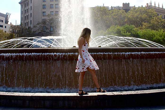 Madelynn Gibson abroad