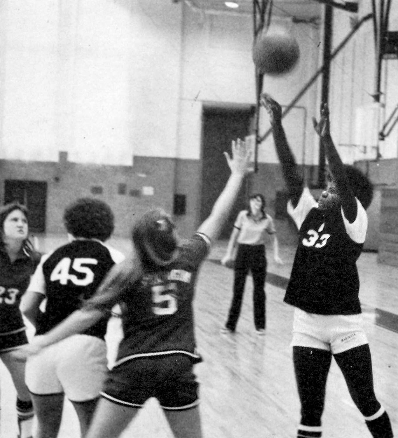 Women's basketball at Marietta College in the 1970s