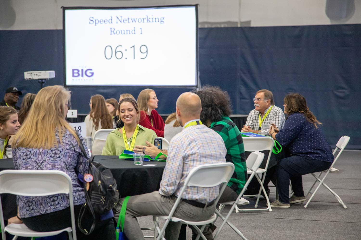 Speednetworking at BIG Workshop