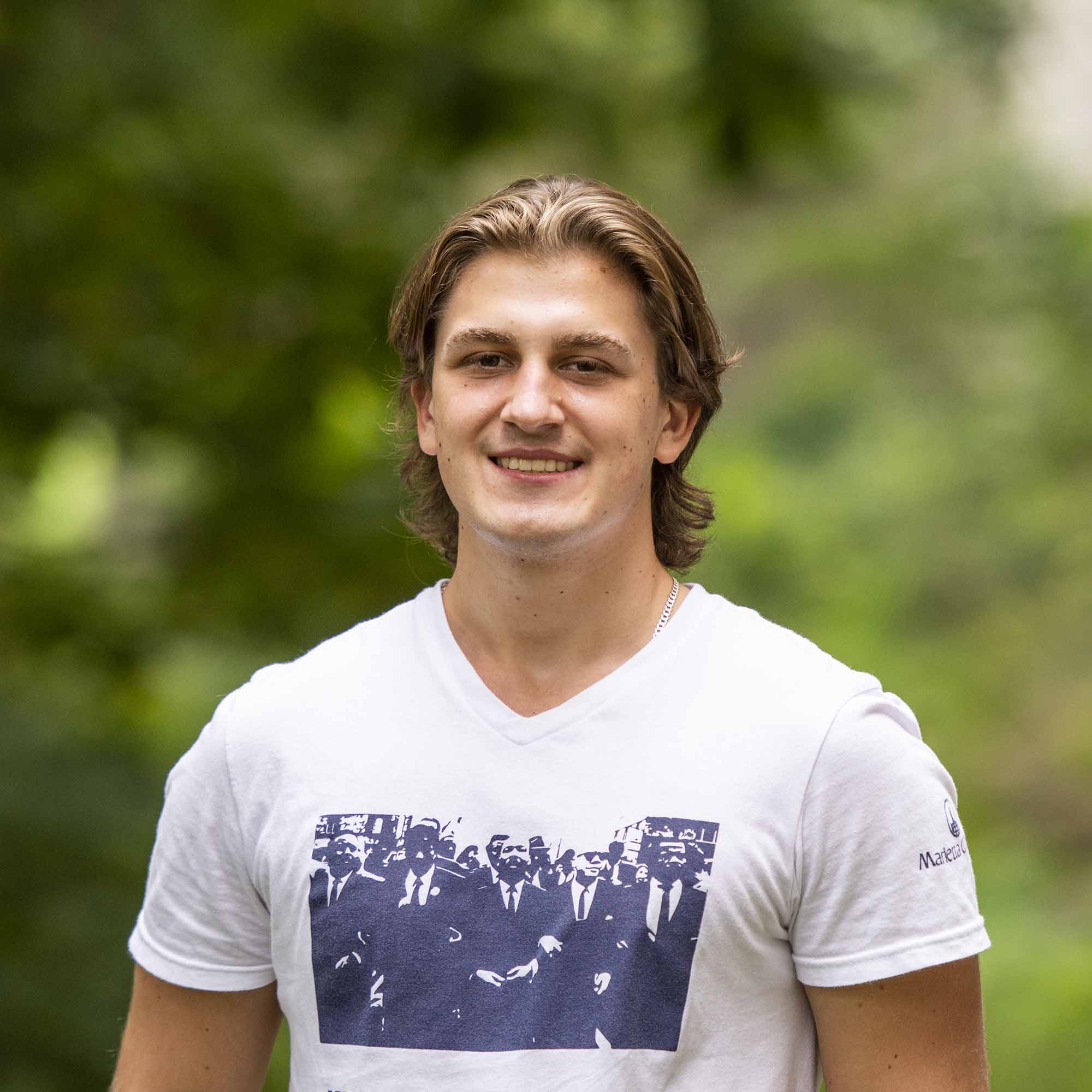 Artemii Stepanets a Marietta College student