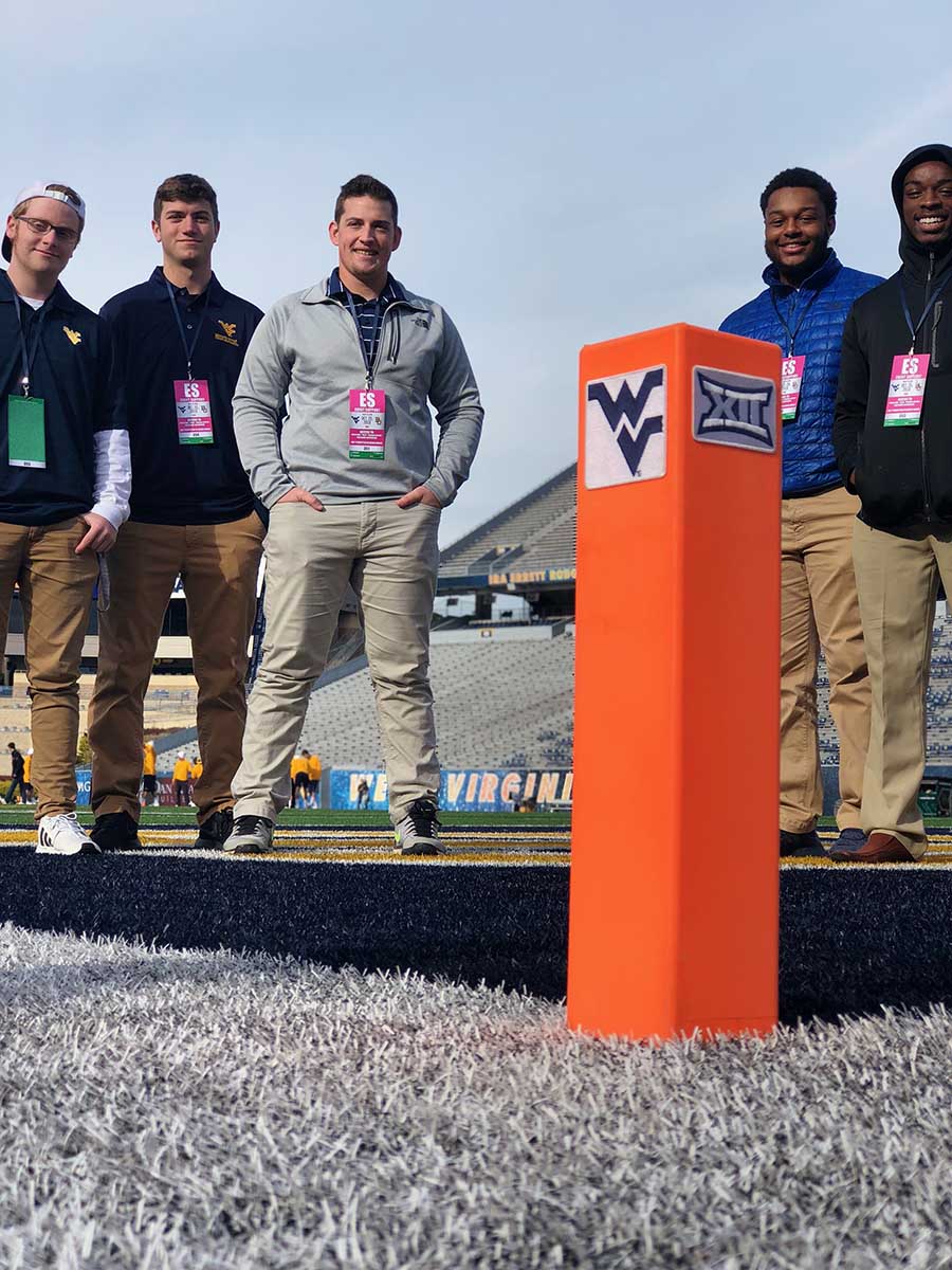 Marietta College students at WVU job shadow