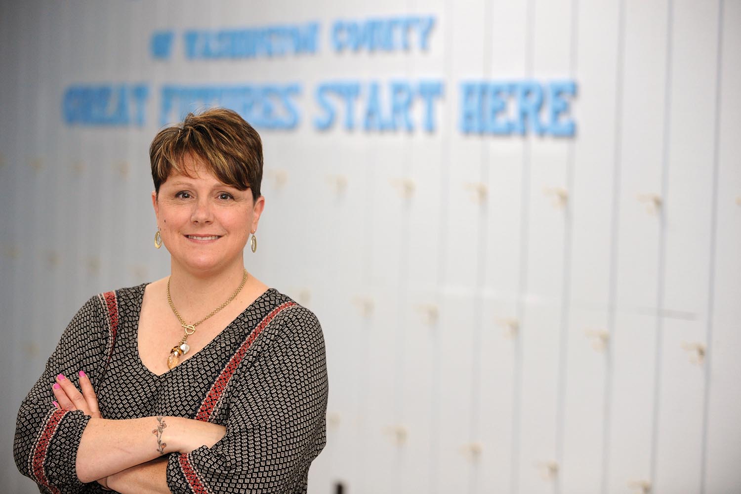 2009 Marietta College Alumna Rebecca Johnson Poses for a portrait