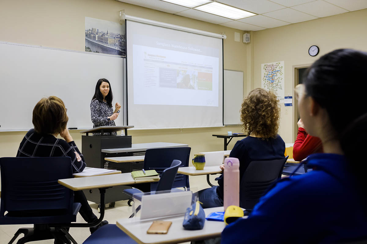 Angie Stocklin is Marietta College's Spring 2020 Entrepreneur in residence