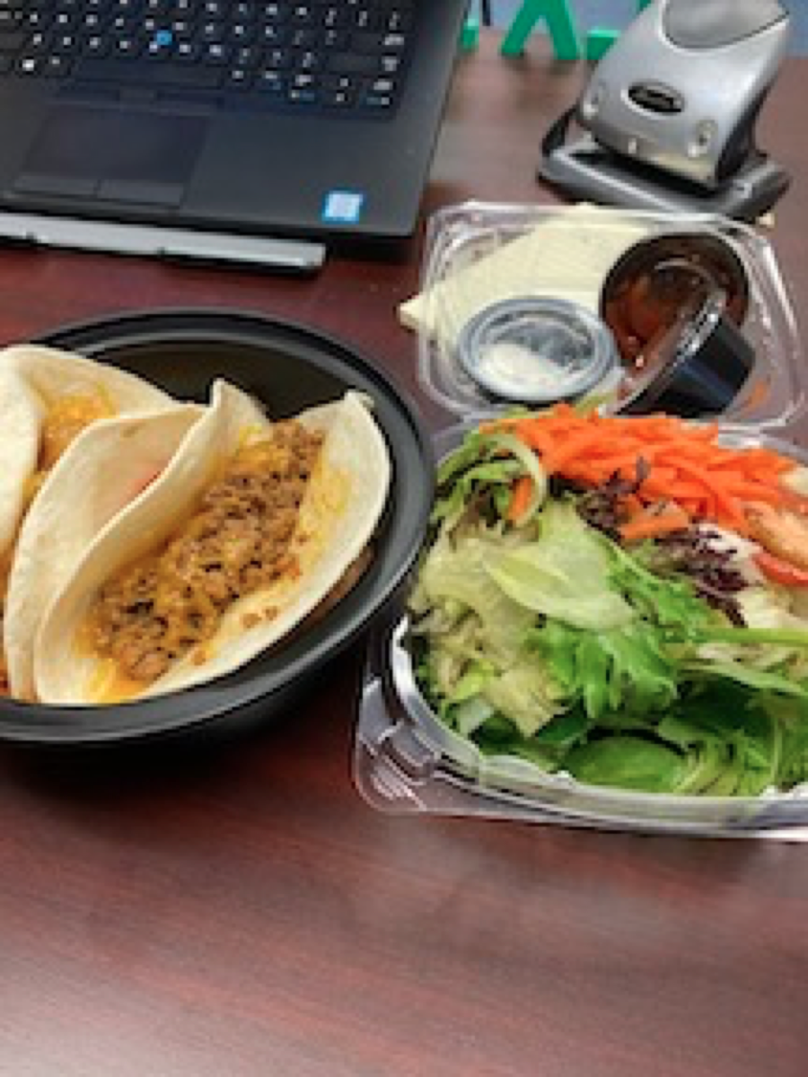 Marietta College free Taco Tuesday lunch during the COVID-19 Pandemic