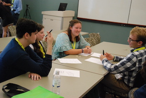 Giving a presentation at BIG Workshop 2022