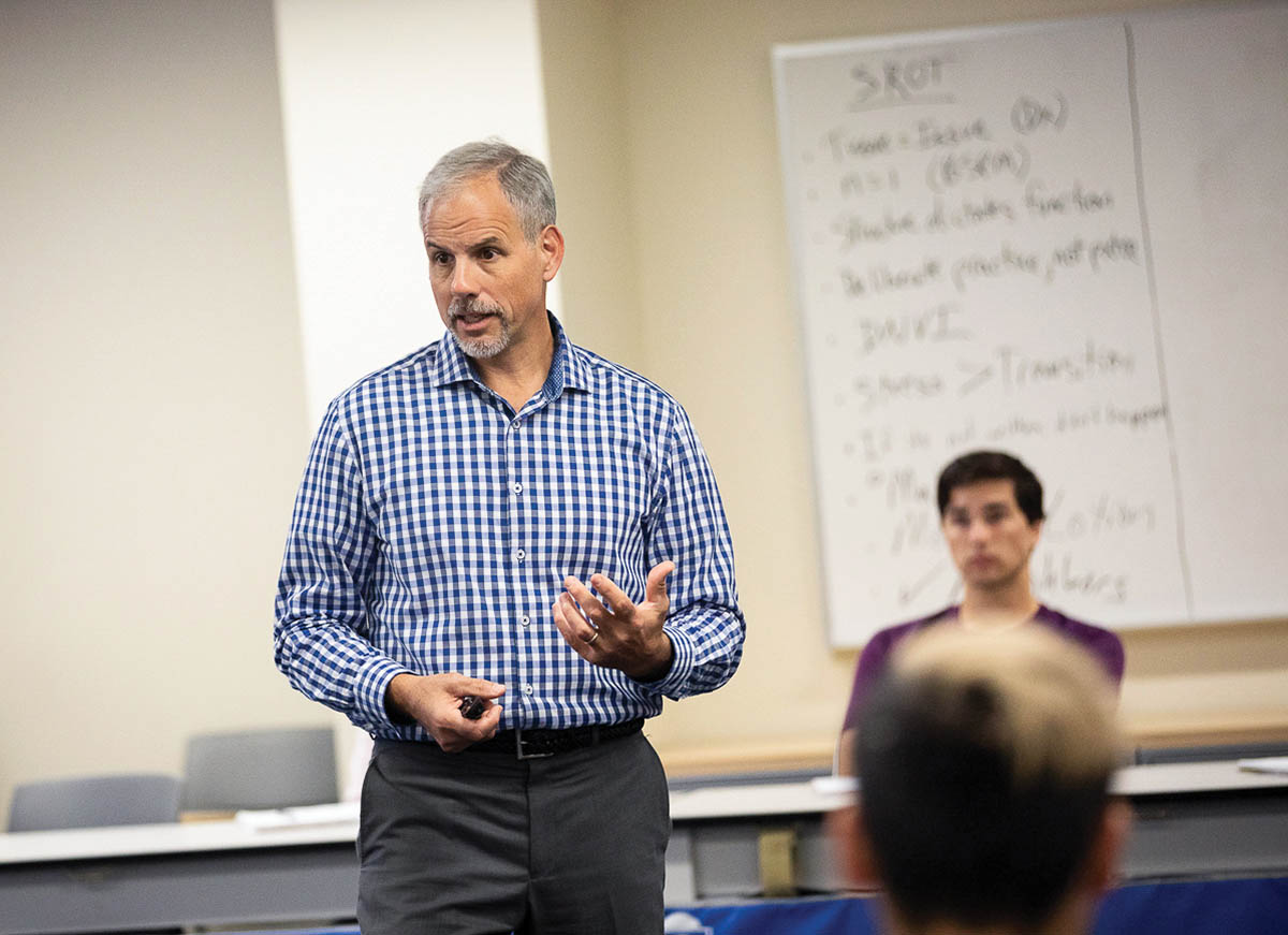 Paul Geisler '87 was recently recognized for his work as an Athletic Trainer