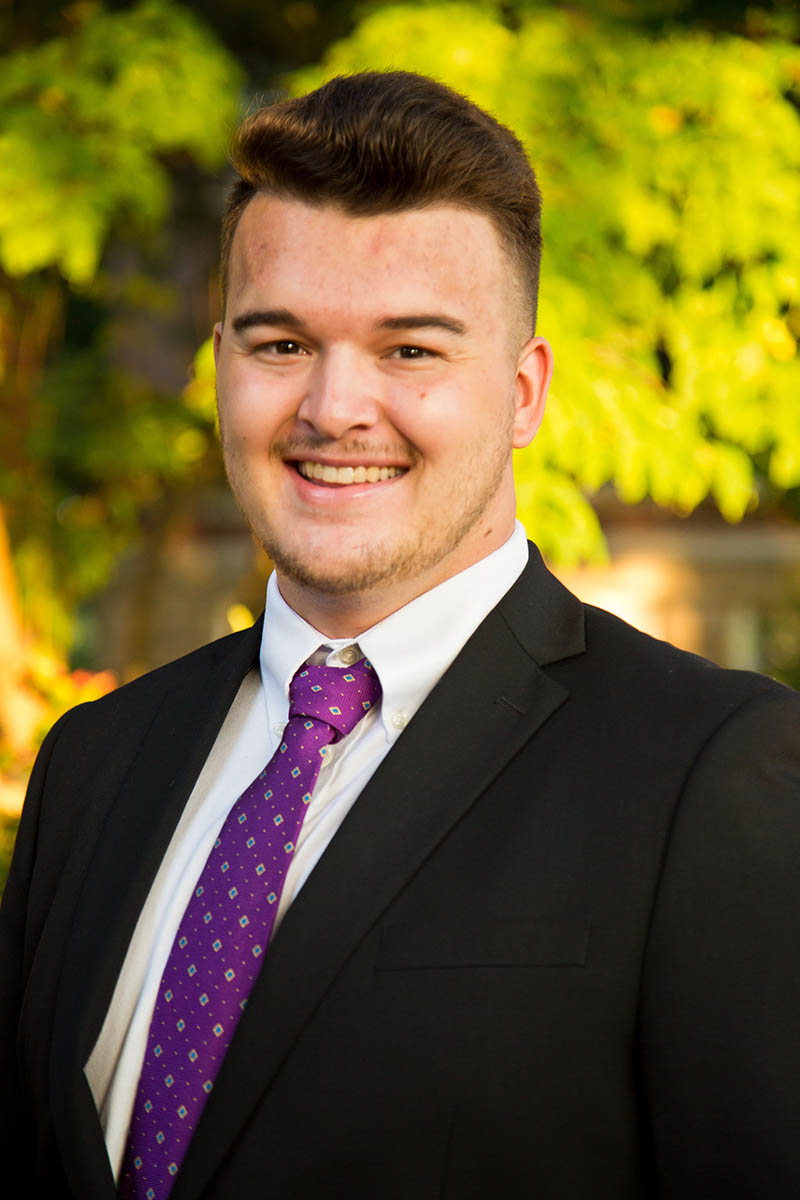 Lucas Danford, 2019 IFC President at Marietta College