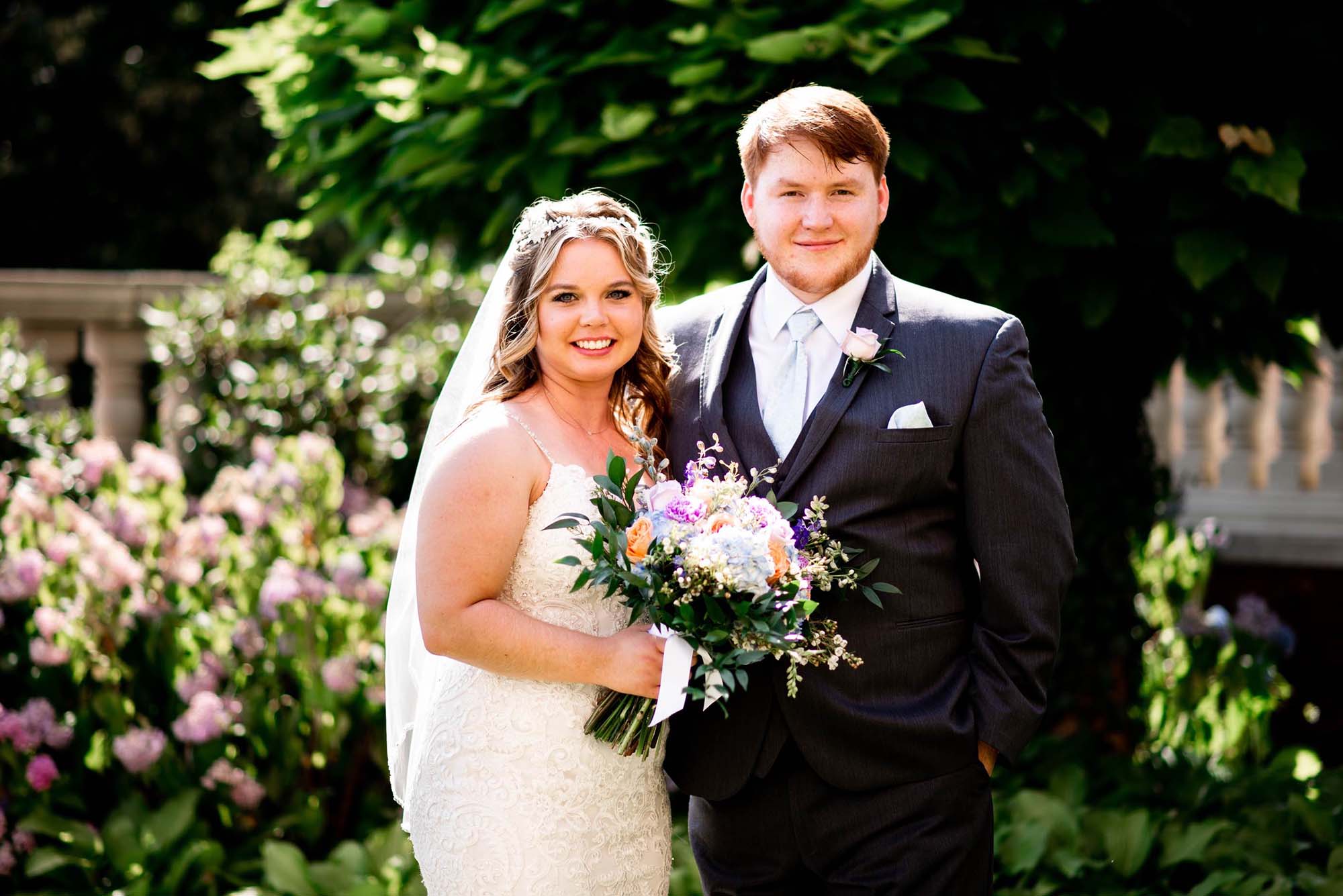 Lutz wedding portrait
