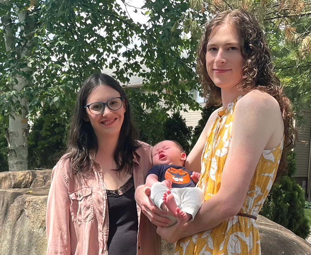 Amanda Morrison Harrison ’06 and her wife, Toni Harrison, welcomed their daughter, Julia Kathleen Harrison, on May 2, 2021. The Harrisons live in Akron, Ohio