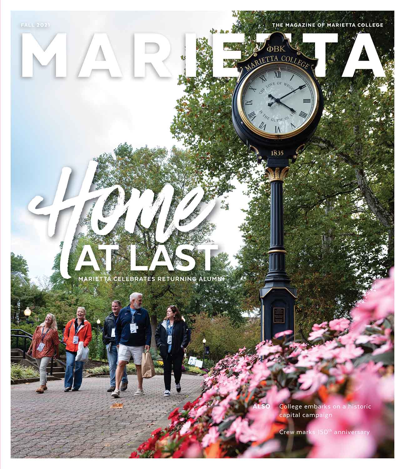 Marietta Magazine cover for Fall 2021