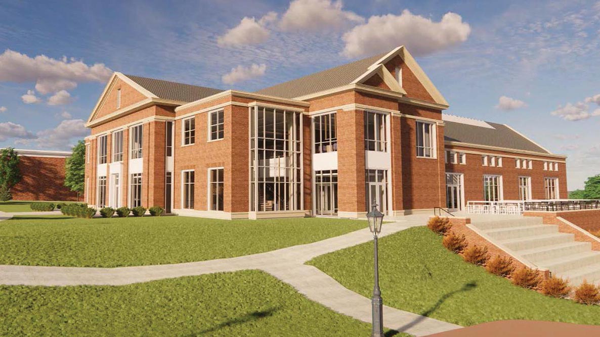 another rendering of the potential gilman student center
