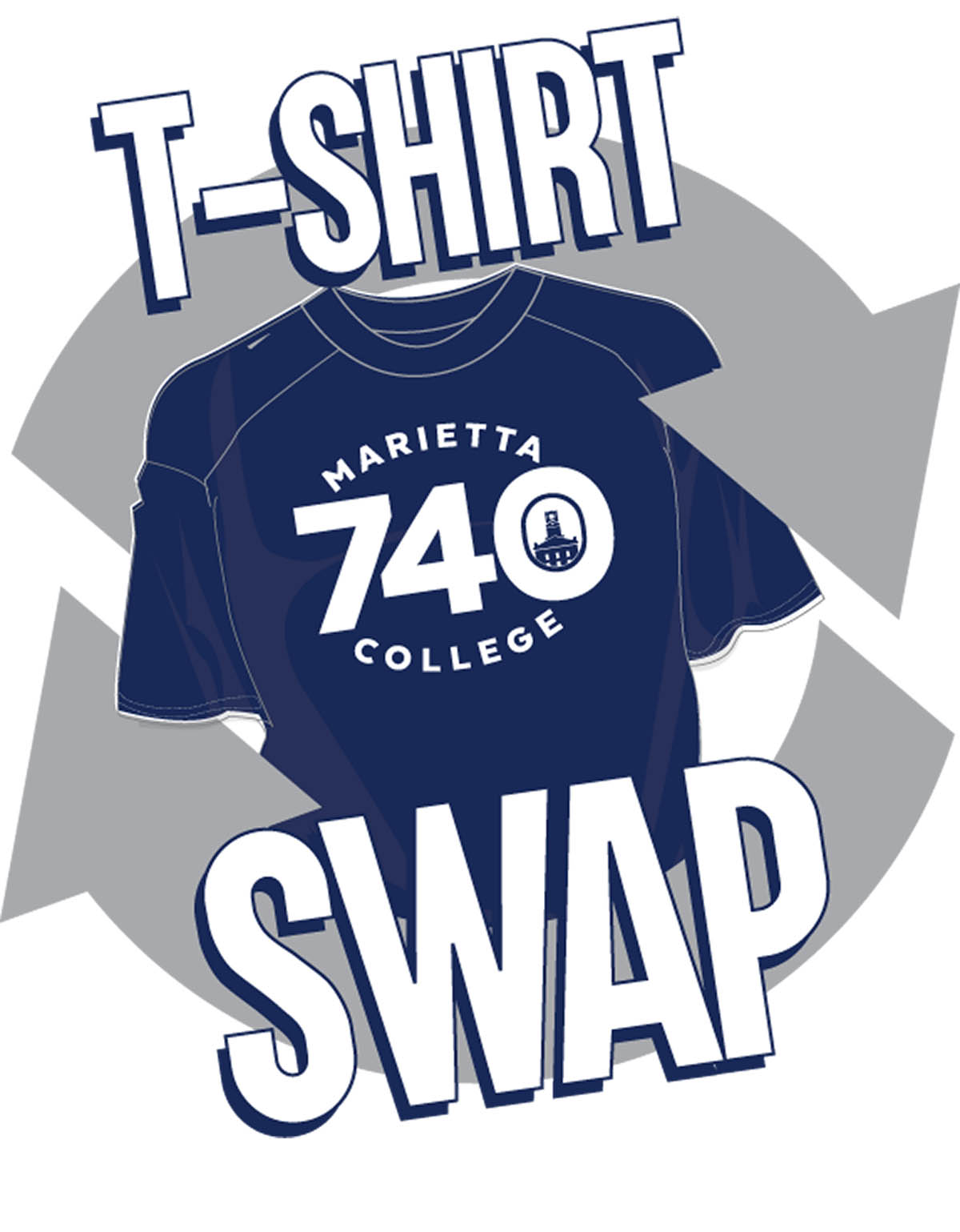 T-shirt swap logo