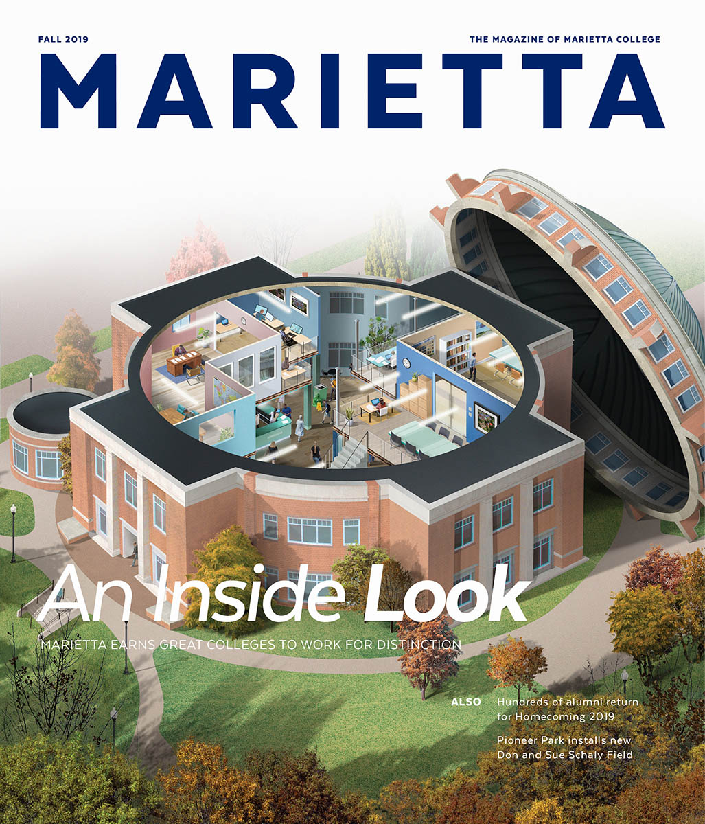 Fall 2019 Cover of the Marietta Magazine