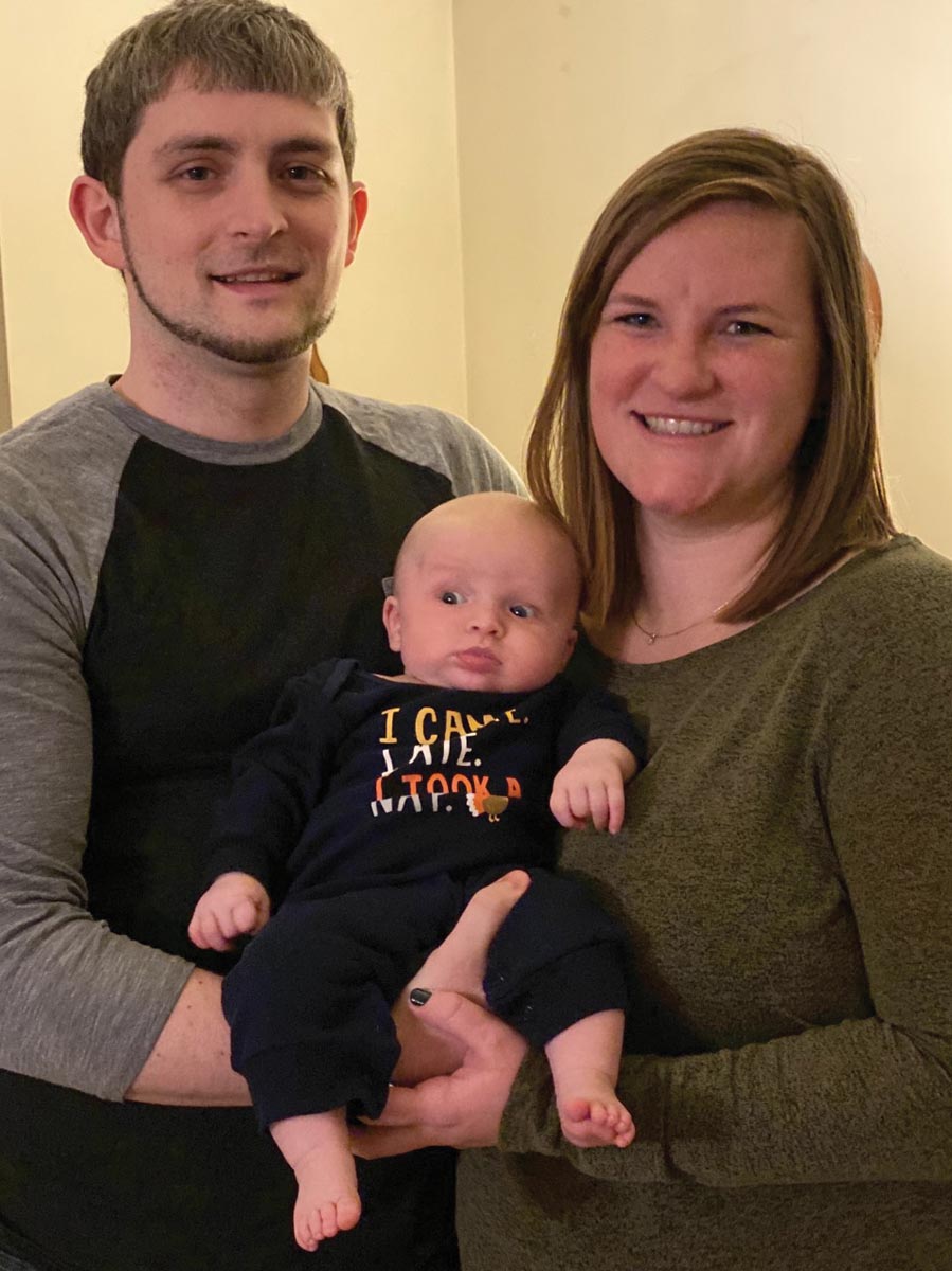 Sarah Brunner Askew ’13 and Josh Askew ’13 welcomed their son, Theodore, into the world on September 11, 2019.