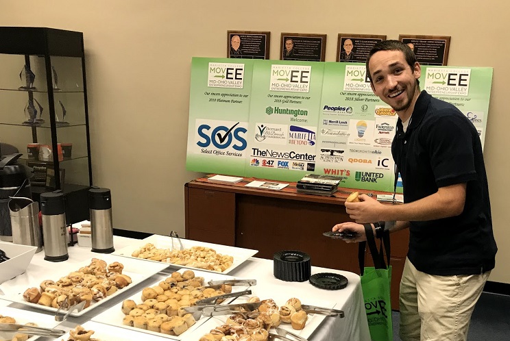 A booth at the MOVEE 2018
