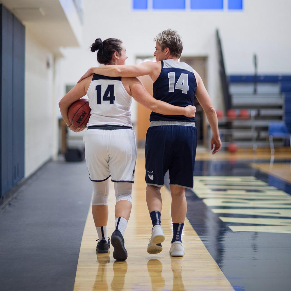 Cathy Clark and Brooke Borich of Marietta College