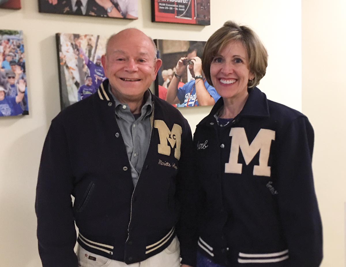 Steve Gregory ’68 meets Barbara Garneau Kelley ’81