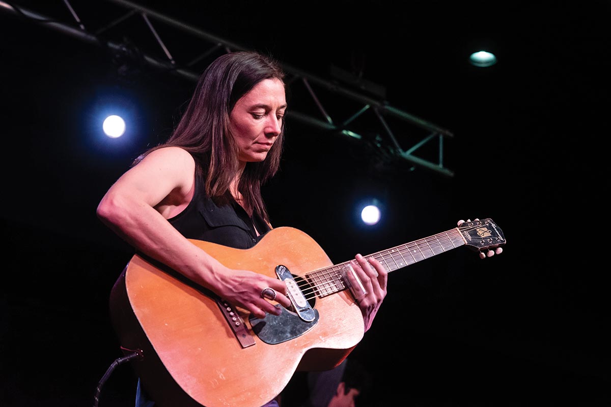 The Kara Grainger Band was one of the acts that performed during the College’s An Evening of Blues & Americana Music in the newly renovated Gathering Place