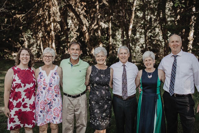 Marietta alumni gathered at Ashley Palmisano’s wedding at Olympic National Park in Washington State in July 2018