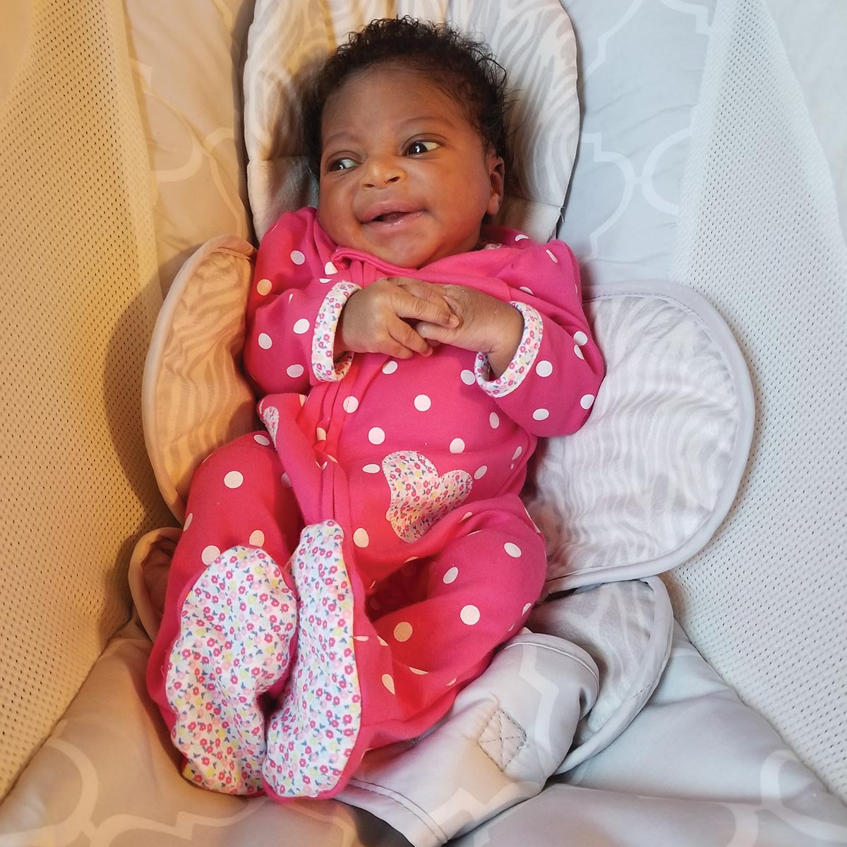 Ashley Thomas ’14 welcomed new baby Sevyn Cottrell on September 25, 2018