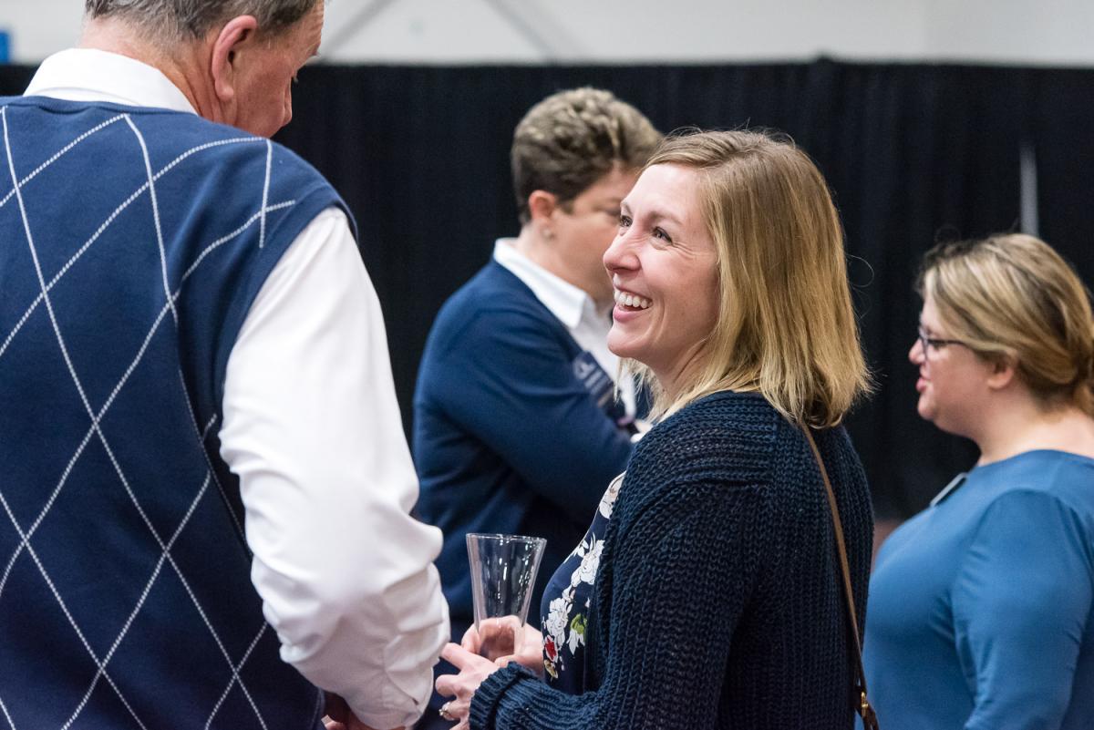 Alane Sanders at Marietta College's 2018 Founders Day Celebration