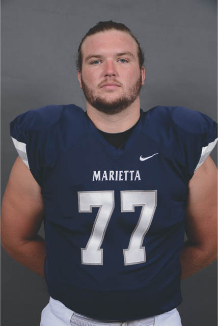 Caleb Riggleman of Marietta College