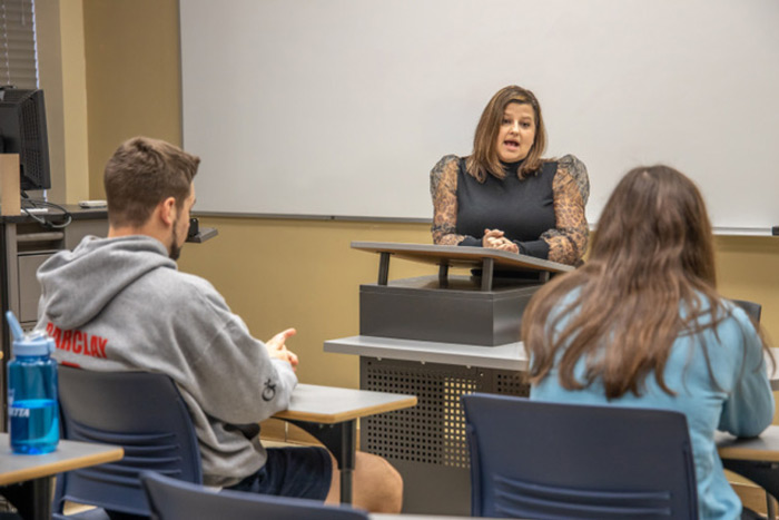 Heather Sowards teaching