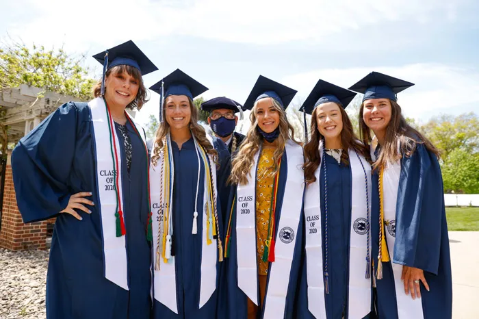 Graduates with President Ruud