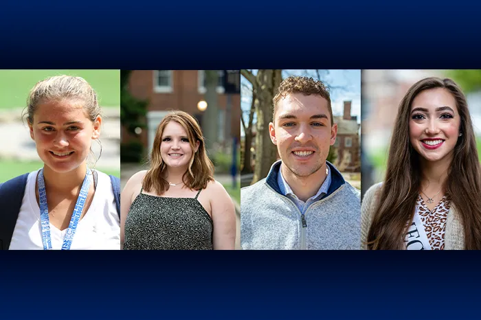 Headshots of pre-law students