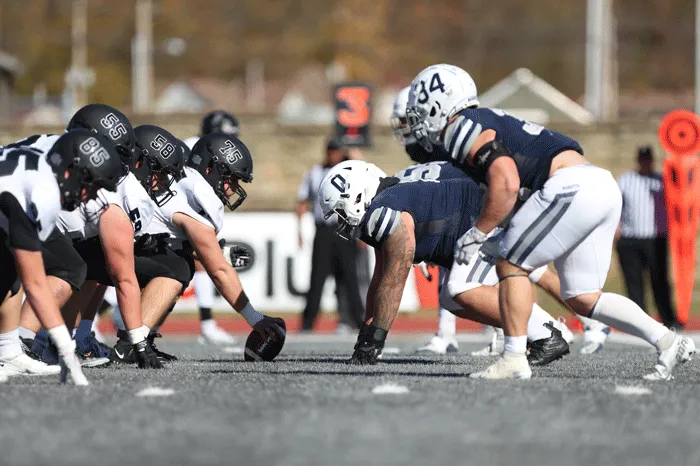 Offensive and defensive lines ready to square off