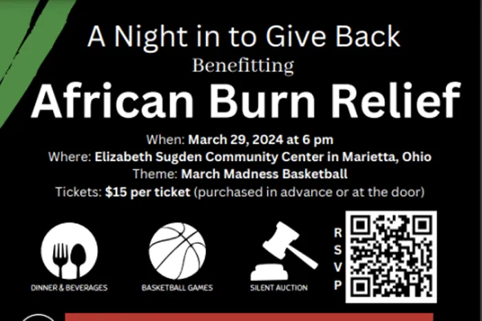 African Burn Relief graphic