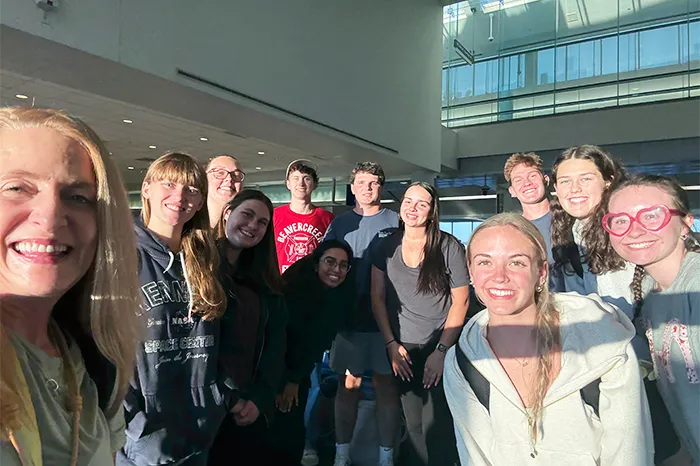 MASS 101 students leaving for a summer study tour in Spain