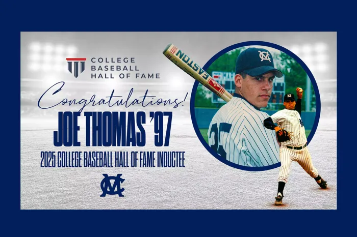 Joe Thomas '97- Hall of Fame inductee