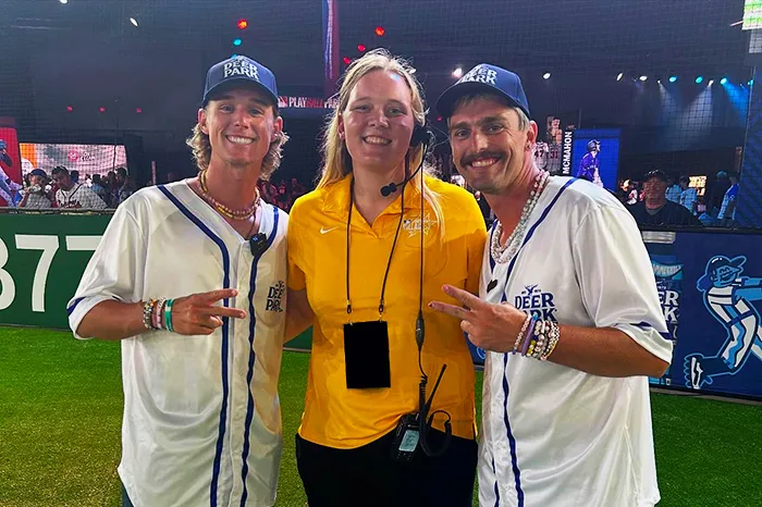 Adi Health working the MLB All Star game in July