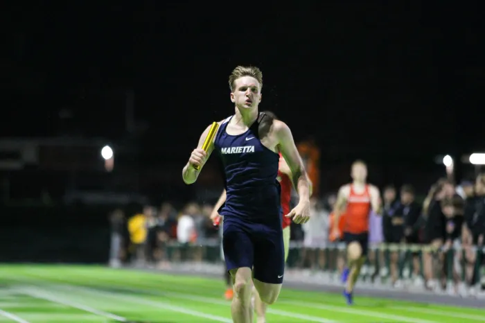 Marietta College Track and Field runner