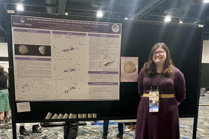 Adrienne Hammontree Presenting at the LPSC